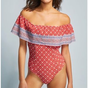 New Anthropologie Nightcap Riviera Off the Shoulde